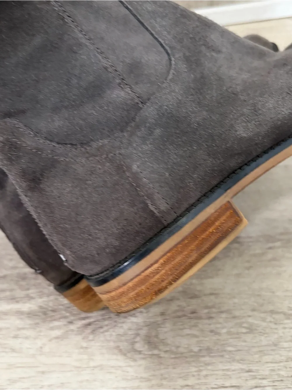 Franco Sarto over the Knee High Suede Boot Riding Boots Womens 8.5 Equestrian